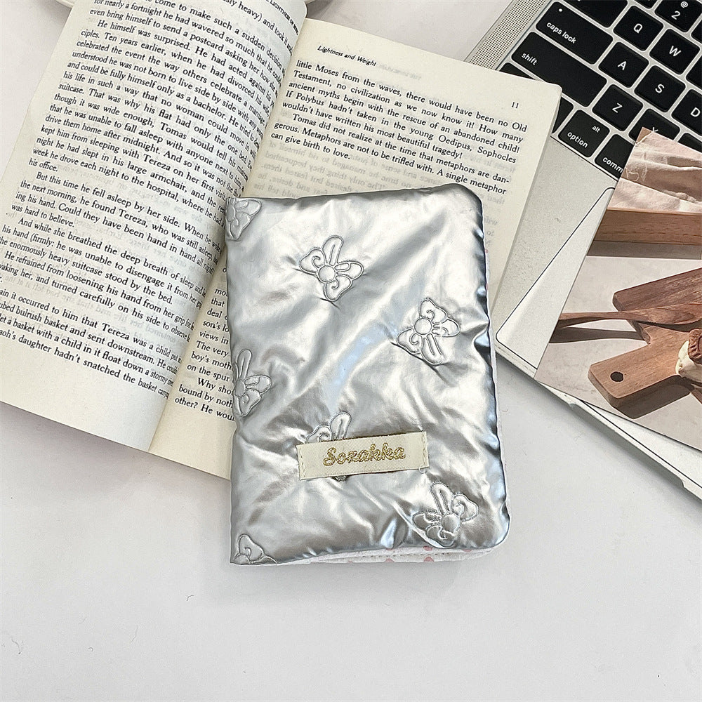 Bow shaped passport holder with multifunctional storage for international travel tickets and documents