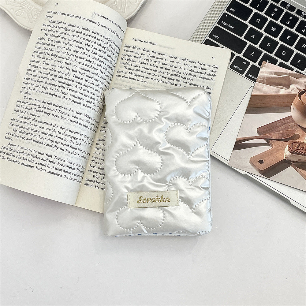 Bow shaped passport holder with multifunctional storage for international travel tickets and documents