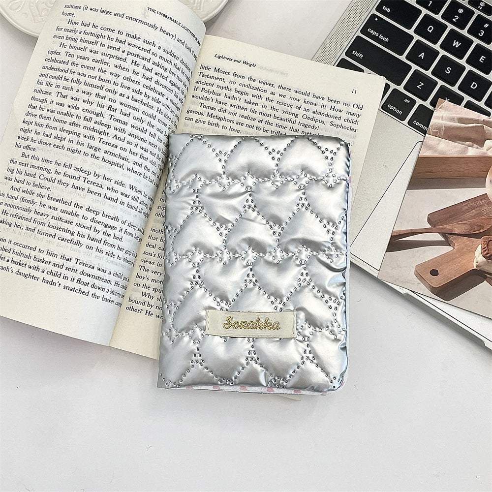 Bow shaped passport holder with multifunctional storage for international travel tickets and documents