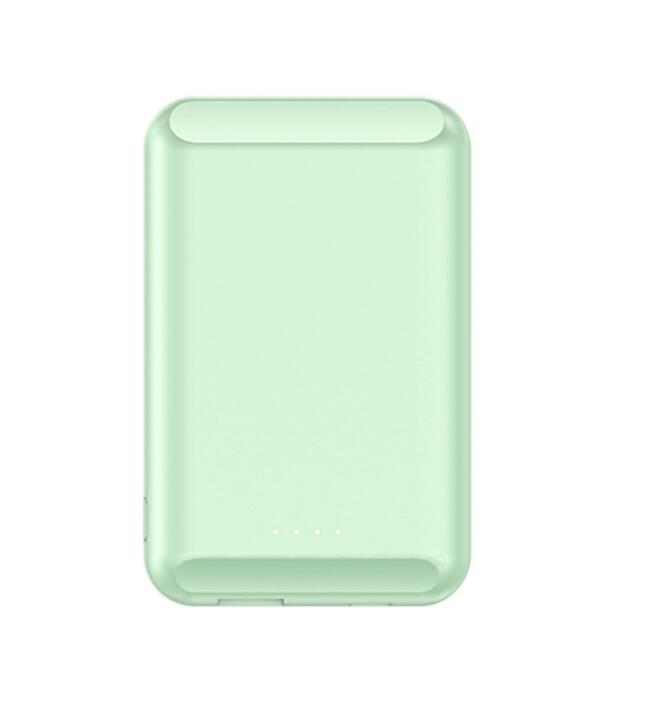 Built-In N52 Magnet Power Bank 5000mAh Portable Charging LED External Battery PowerBank 5000 MAh 